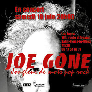 Joe Gone at La Grange à Pierre